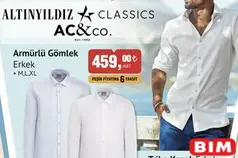 ALTINYILDIZ ARMÜRLÜ ERKEK GÖMLEK ALTINYILDIZ ARMÜRLÜ ERKEK GÖMLEK